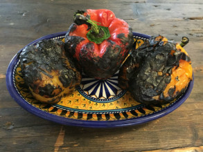 No-Sweat Roasted Italian Peppers