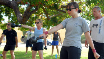 begin kettlebell training