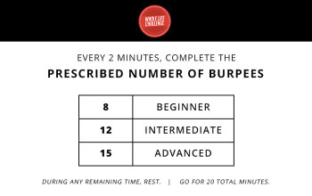 Bodyweight Workout Burpees