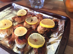 Lemon Pepper Chicken Drumsticks