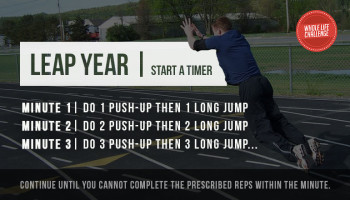 bodyweight workout leap year