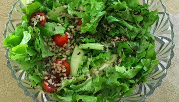 Quinoa and Brown Rice Side Salad
