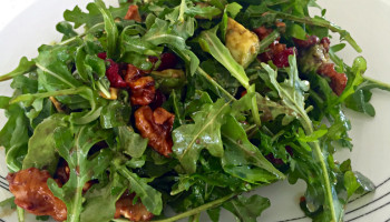 Arugula Cranberry Avocado Salad