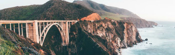 The Big Sur coastline.