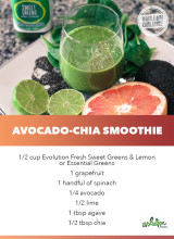 Avocado Chia Smoothie