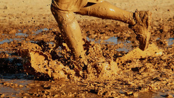 Running in mud