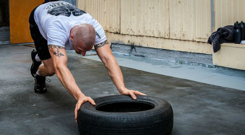 Interval Training Sled Push
