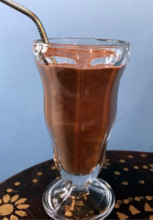 Rich and Creamy (and Healthy) Chocolate Shake