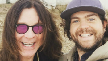 Ozzy Osbourne and Jack Osbourne