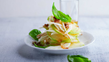 Apple Walnut Fennel Salad