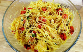 Oven-Roasted Spaghetti Squash Pasta Salad