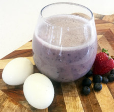 Banana-berry smoothie