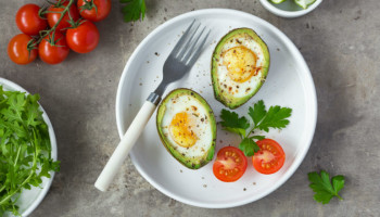 Easy Baked Eggs and Avocado Breakfast