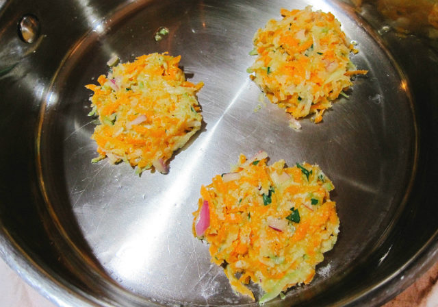 Paleo Carrot Zucchini Fritters