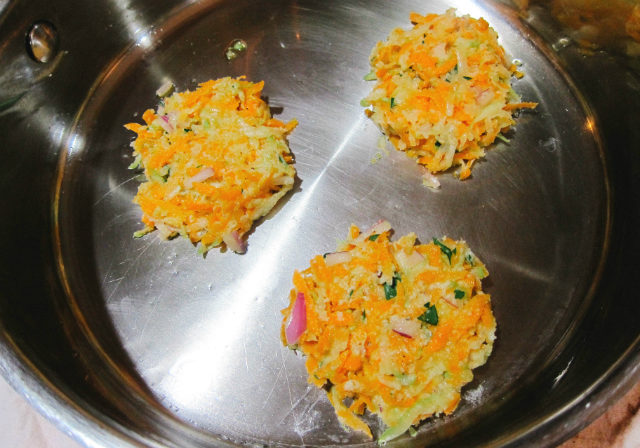 Paleo Carrot Zucchini Fritters