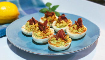 Avocado Deviled Eggs