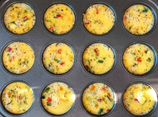 Easy Egg and Veggie Breakfast Muffins