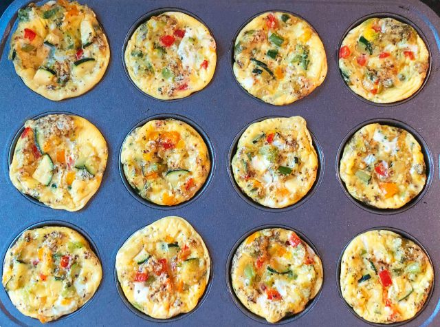 Easy Egg and Veggie Breakfast Muffins