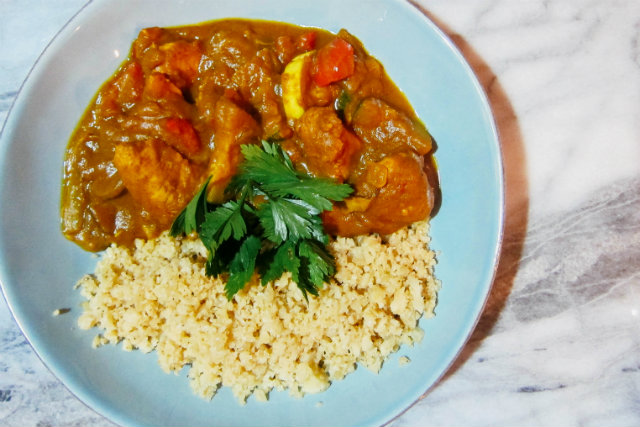Paleo Chicken Curry with Vegetables