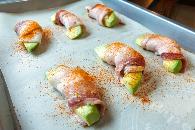 Bacon-Wrapped Avocado