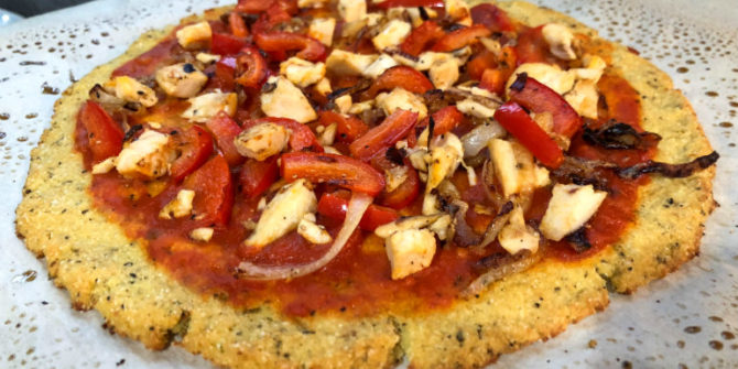 Paleo Cauliflower Pizza Crust