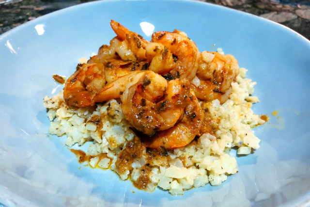 Weeknight Paleo Paprika Garlic Shrimp