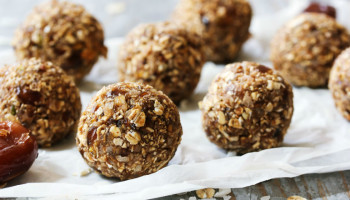 Almond Date Coconut Truffles