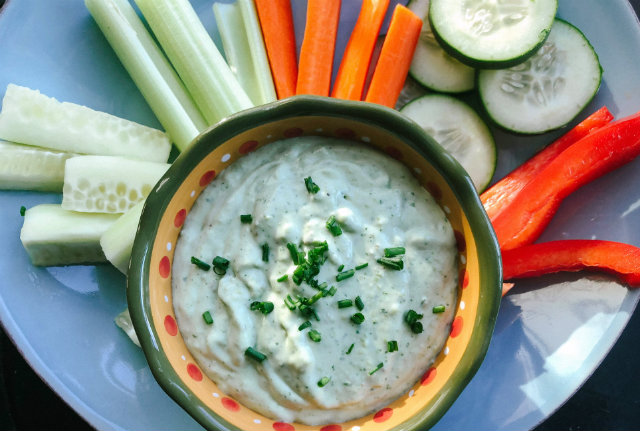 Avocado Vegetable Dip