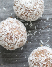 Healthier Treats Cashew Bliss Balls