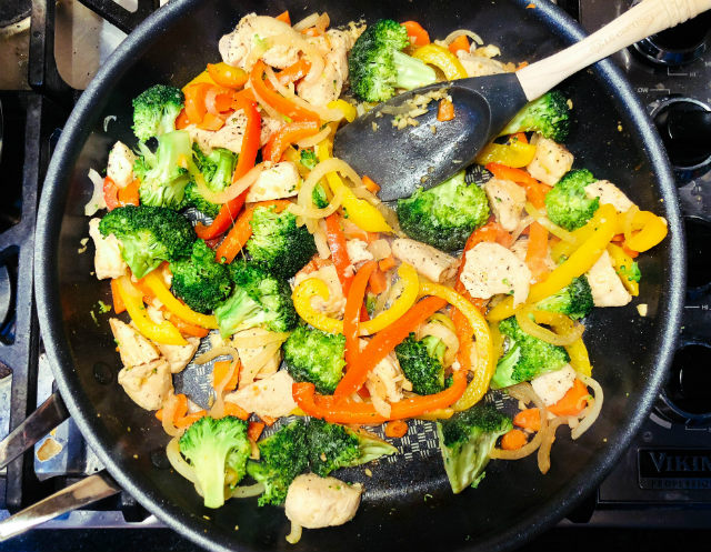 Broccoli and Chicken Stir Fry