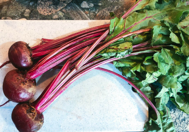 Oven Baked Beet Chips