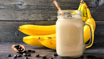 Coffee Banana Protein Smoothie