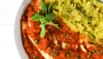 Chicken Cacciatore with Buttered Spaghetti Squash