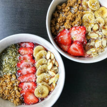 Pumpkin Berry Acai Bowl