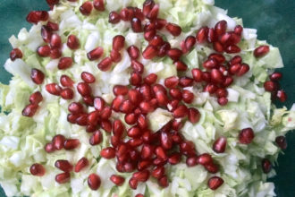 Cabbage and Pomegranate Salad