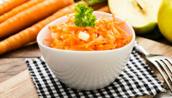 Carrot Apple Salad with Vinaigrette