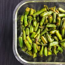 Indian-style Dry Fried Green Beans