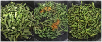 Indian-style Dry Fried Green Beans