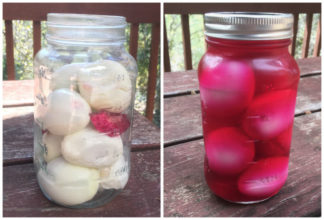 Tickled Pink Pickled Eggs