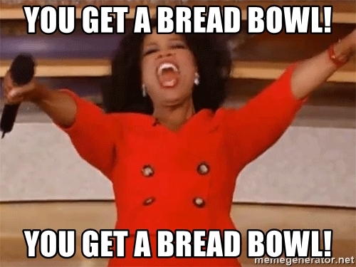 Oprah Bread Bowl